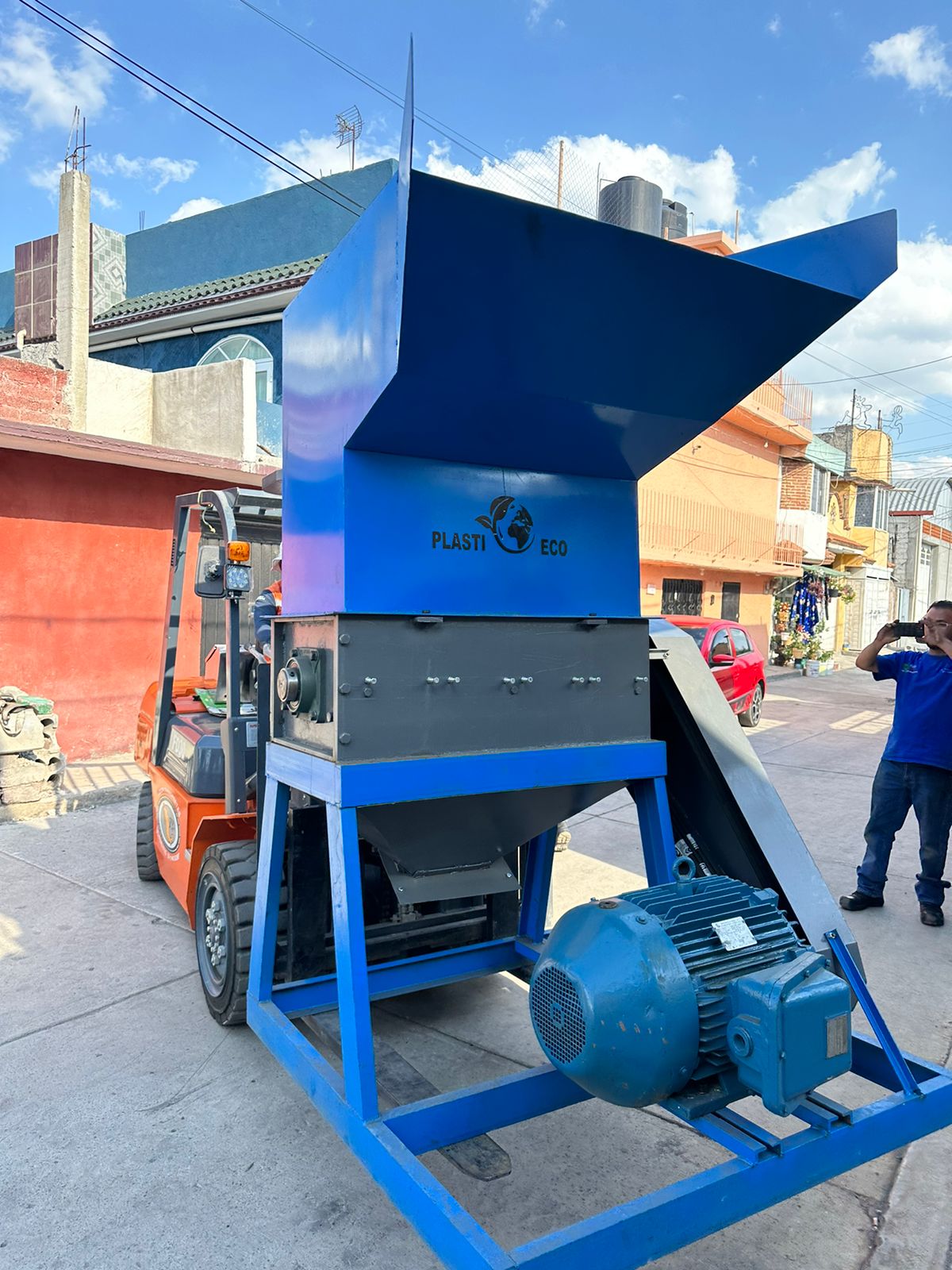 MOLINO 40 HP PARA TRITURAR PLASTICO